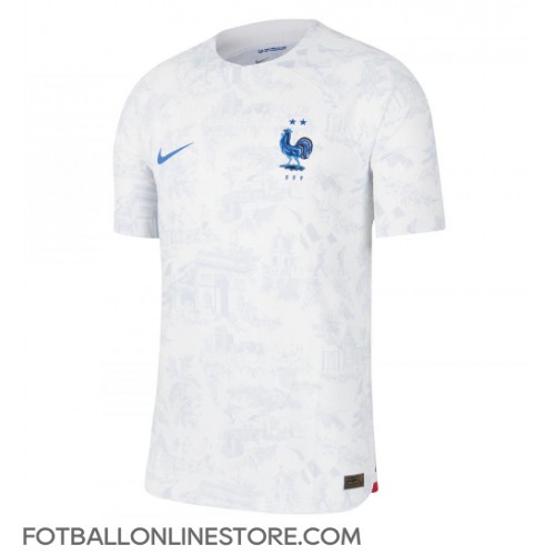 Billige Frankrike Olivier Giroud #9 Bortetrøye VM 2022 Kortermet